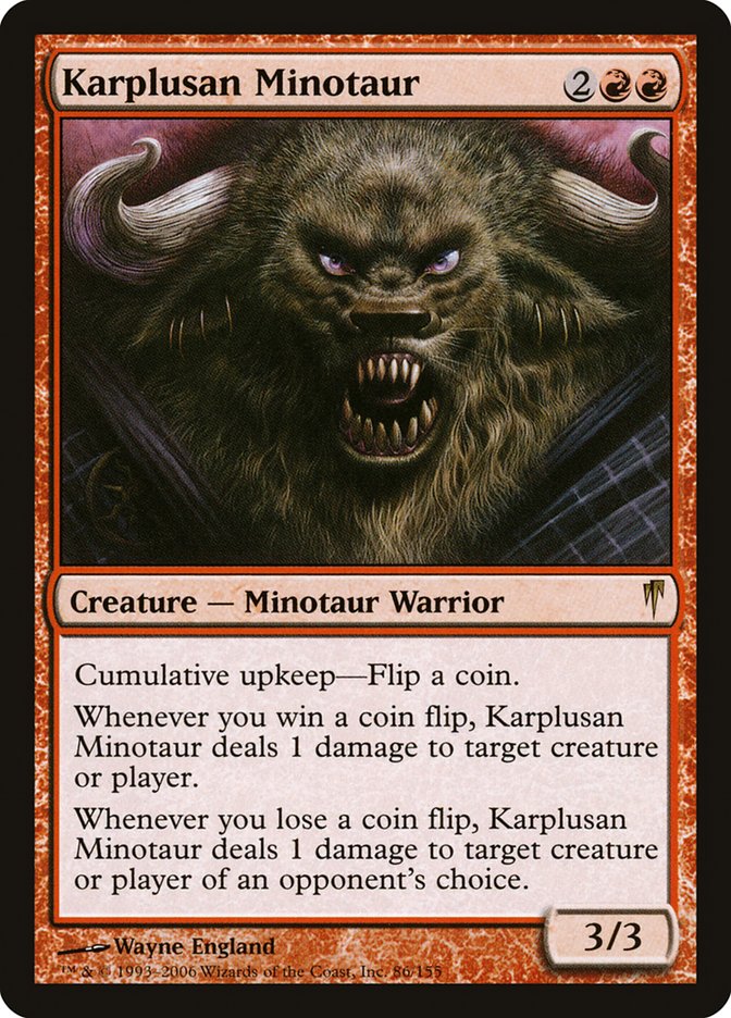 Karplusan Minotaur [Coldsnap] | Local Legends