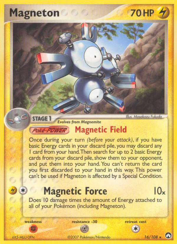 Magneton (16/108) [EX: Power Keepers] | Golgari Games