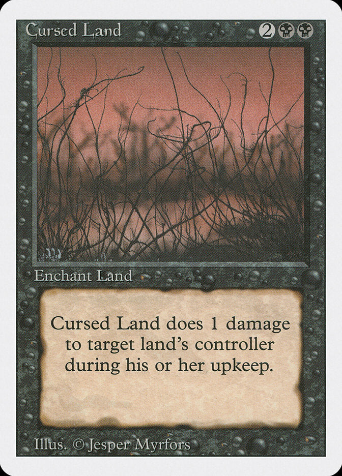 Cursed Land [Revised Edition] | Golgari Games