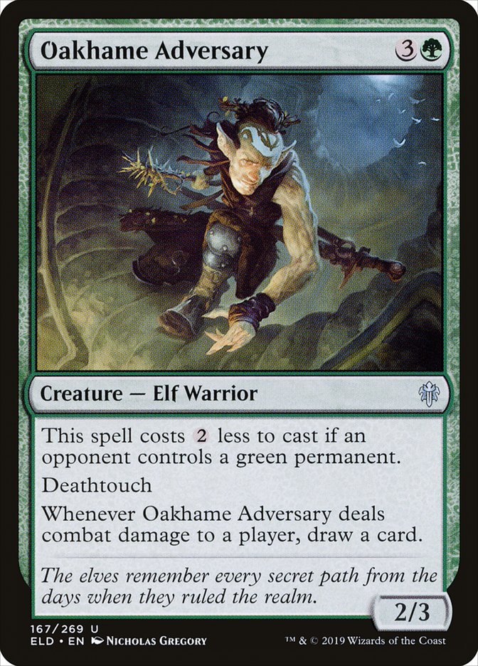 Oakhame Adversary [Throne of Eldraine] | Local Legends