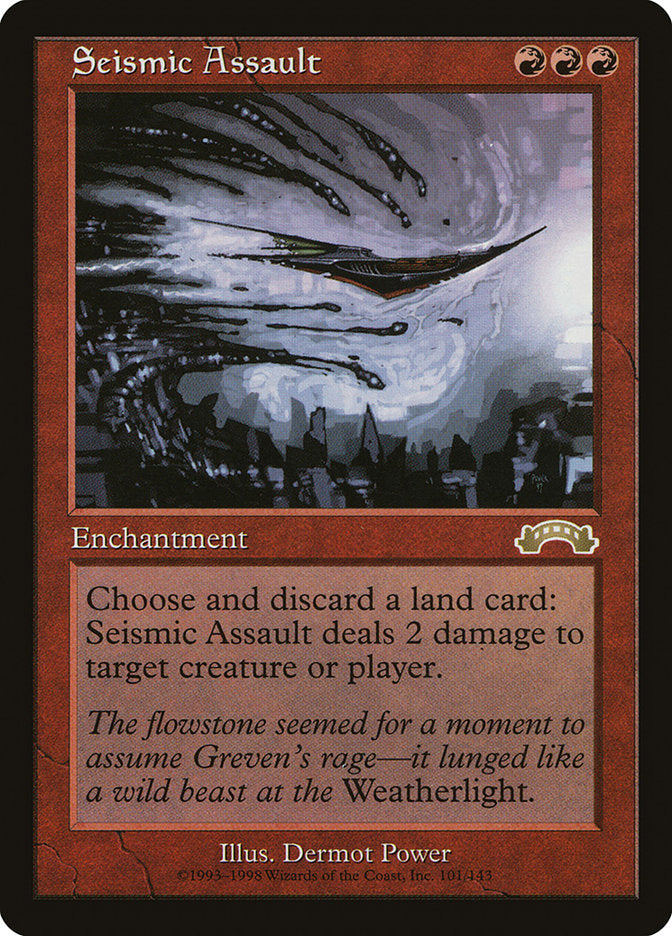 Seismic Assault [Exodus] | Golgari Games