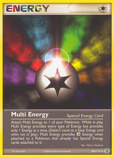 Multi Energy (103/112) [EX: FireRed & LeafGreen] | Golgari Games