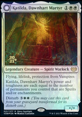 Katilda, Dawnhart Martyr // Katilda's Rising Dawn [Innistrad: Crimson Vow Prerelease Promos] | Golgari Games