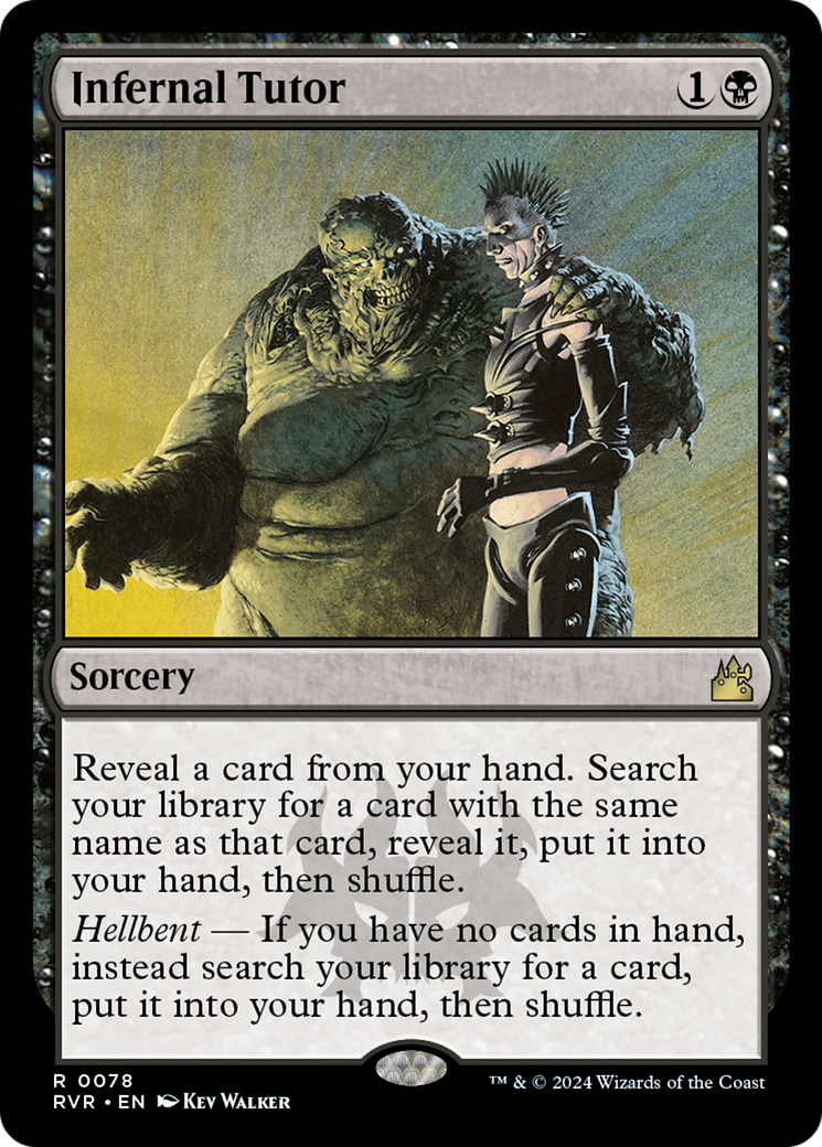 Infernal Tutor [Ravnica Remastered] | Local Legends