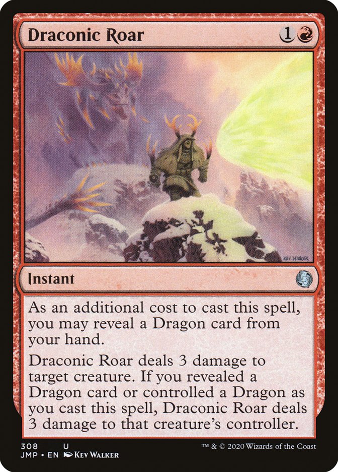 Draconic Roar [Jumpstart] | Local Legends
