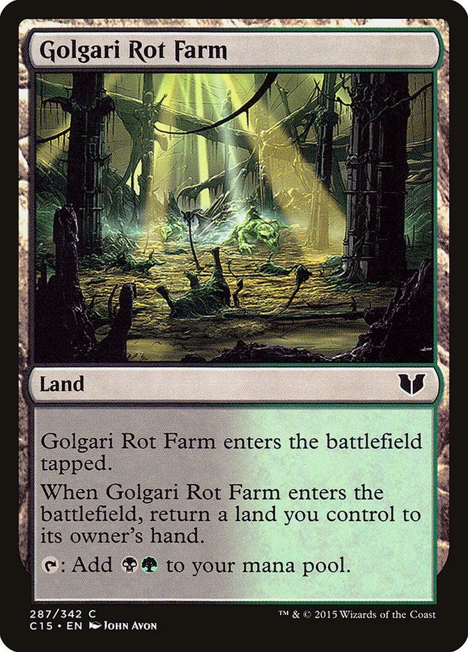 Golgari Rot Farm [Commander 2015] | Local Legends