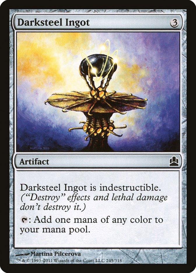 Darksteel Ingot [Commander 2011] | Local Legends