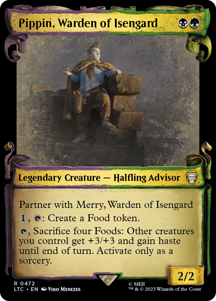 Pippin, Warden of Isengard [The Lord of the Rings: Tales of Middle-Earth Commander Showcase Scrolls] | Golgari Games