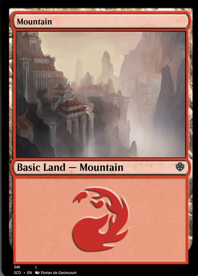 Mountain (346) [Starter Commander Decks] | Golgari Games