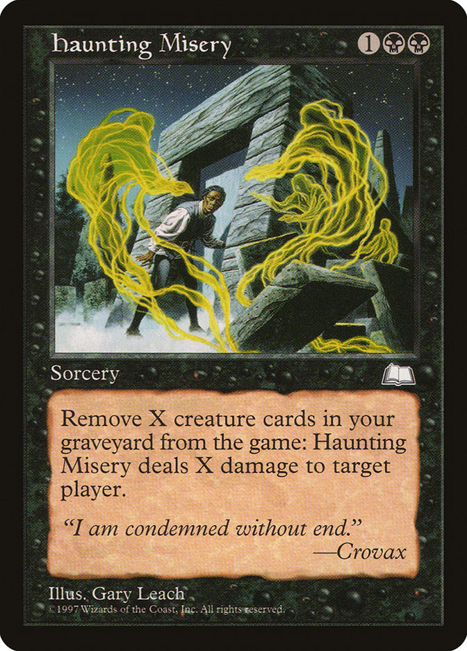 Haunting Misery [Weatherlight] | Local Legends