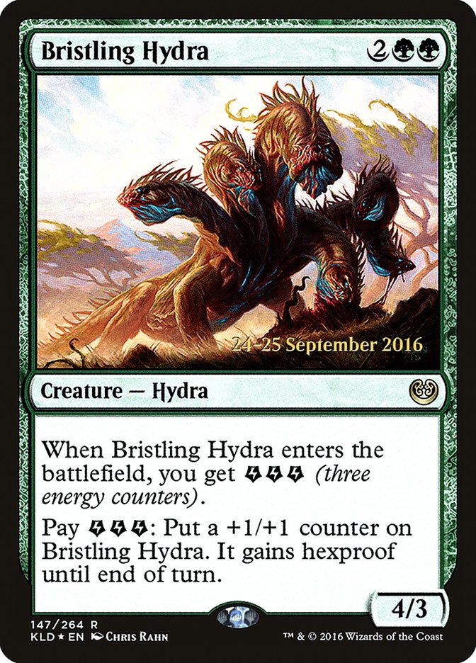 Bristling Hydra [Kaladesh Prerelease Promos] | Golgari Games