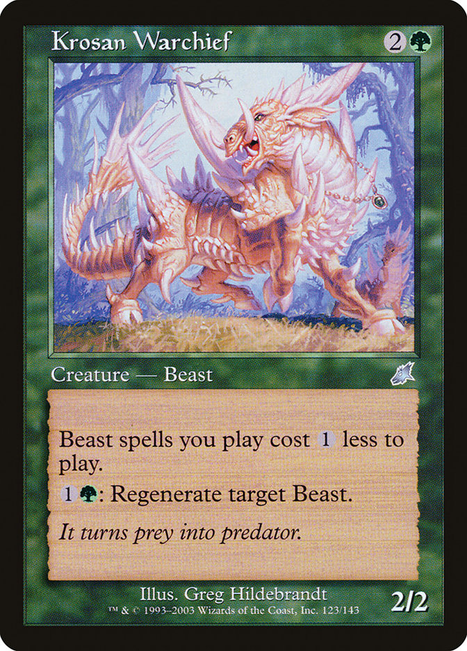 Krosan Warchief [Scourge] | Local Legends