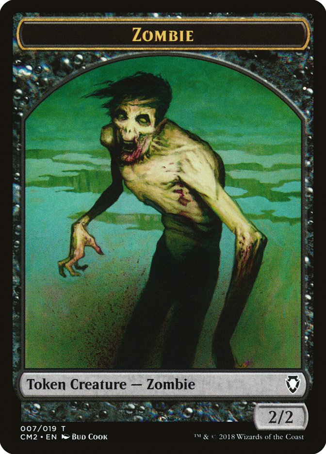 Zombie Token [Commander Anthology Volume II Tokens] | Golgari Games