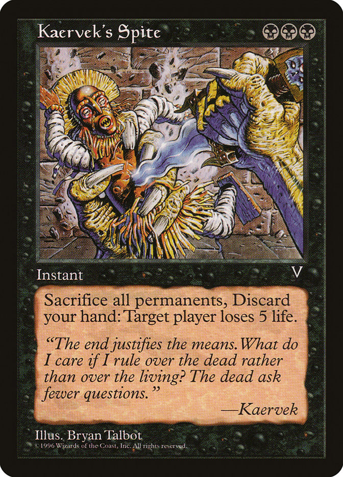Kaervek's Spite [Visions] | Local Legends