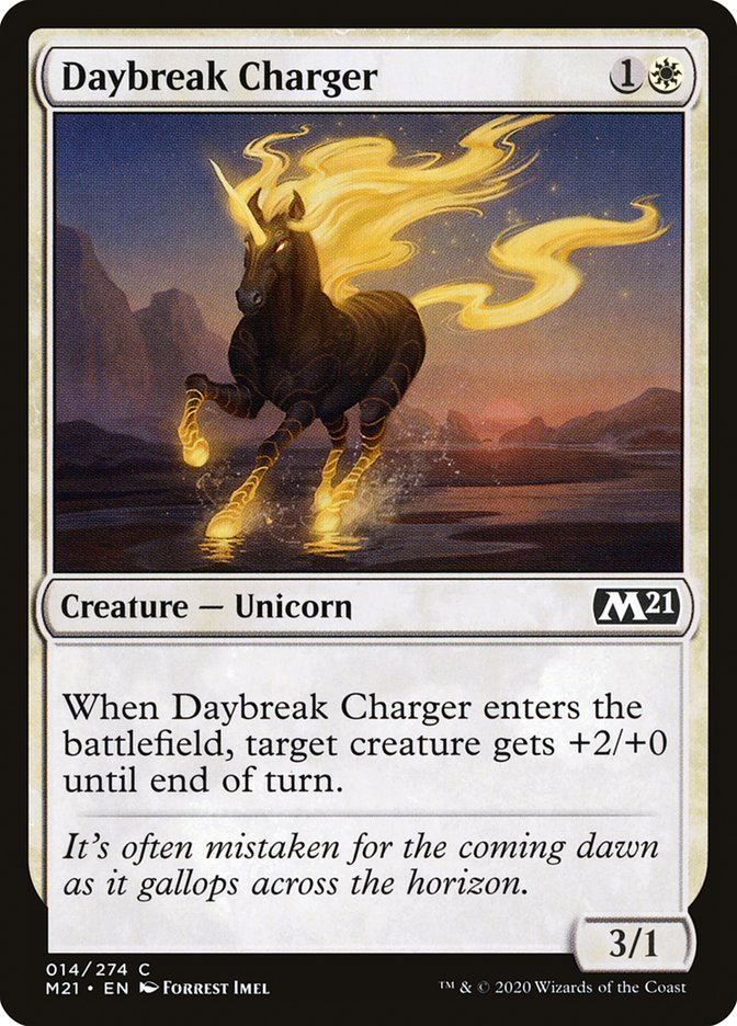 Daybreak Charger [Core Set 2021] | Golgari Games