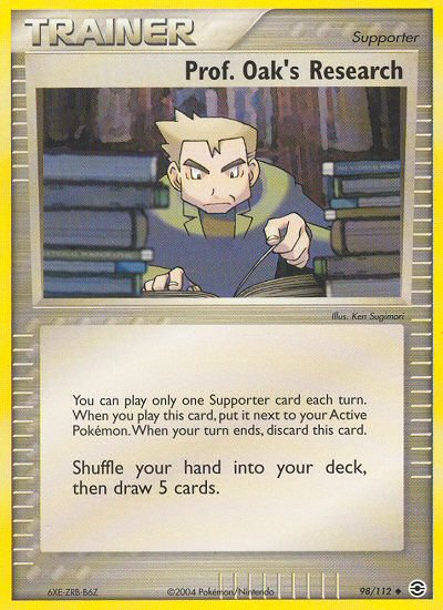 Prof. Oak's Research (98/112) [EX: FireRed & LeafGreen] | Golgari Games