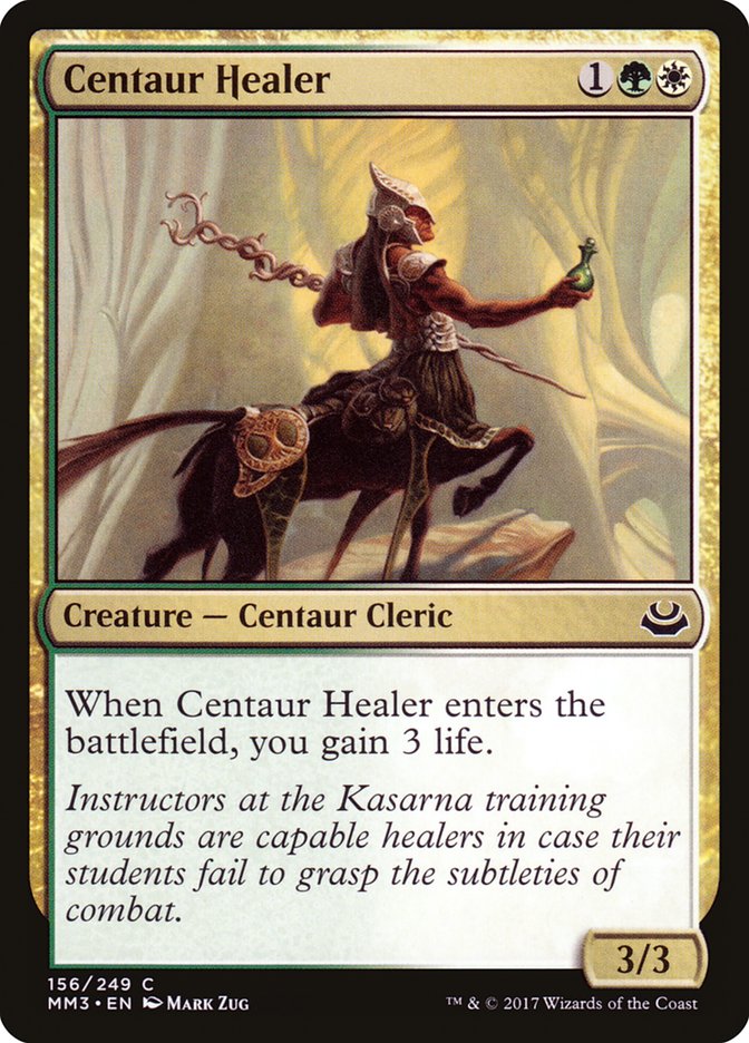 Centaur Healer [Modern Masters 2017] | Golgari Games