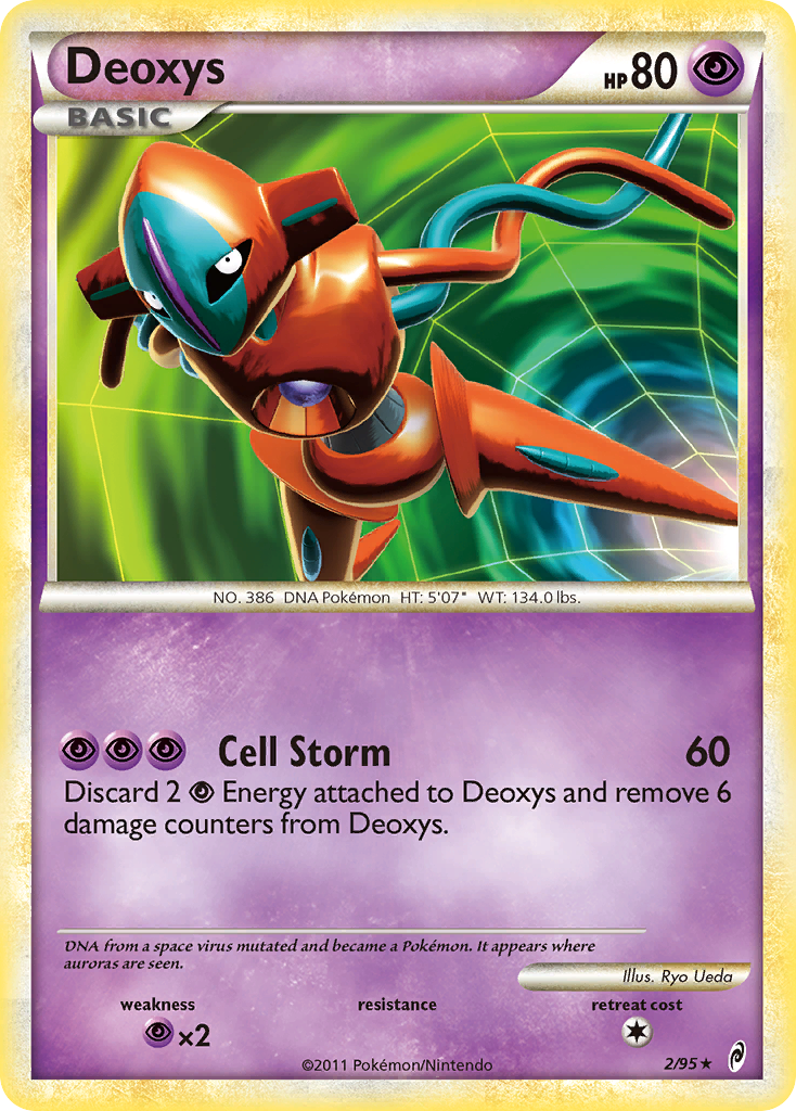 Deoxys (2/95) [HeartGold & SoulSilver: Call of Legends] | Golgari Games