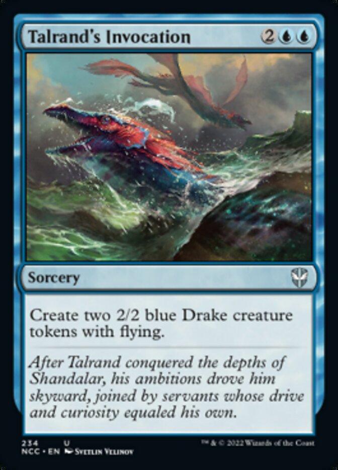 Talrand's Invocation [Streets of New Capenna Commander] | Local Legends