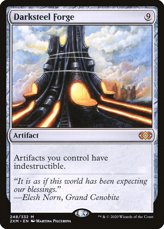 Darksteel Forge [Double Masters] | Local Legends