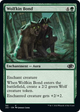 Wolfkin Bond [Jumpstart 2022] | Golgari Games