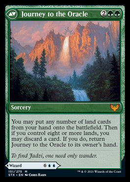 Jadzi, Oracle of Arcavios // Journey to the Oracle [Strixhaven: School of Mages] | Local Legends