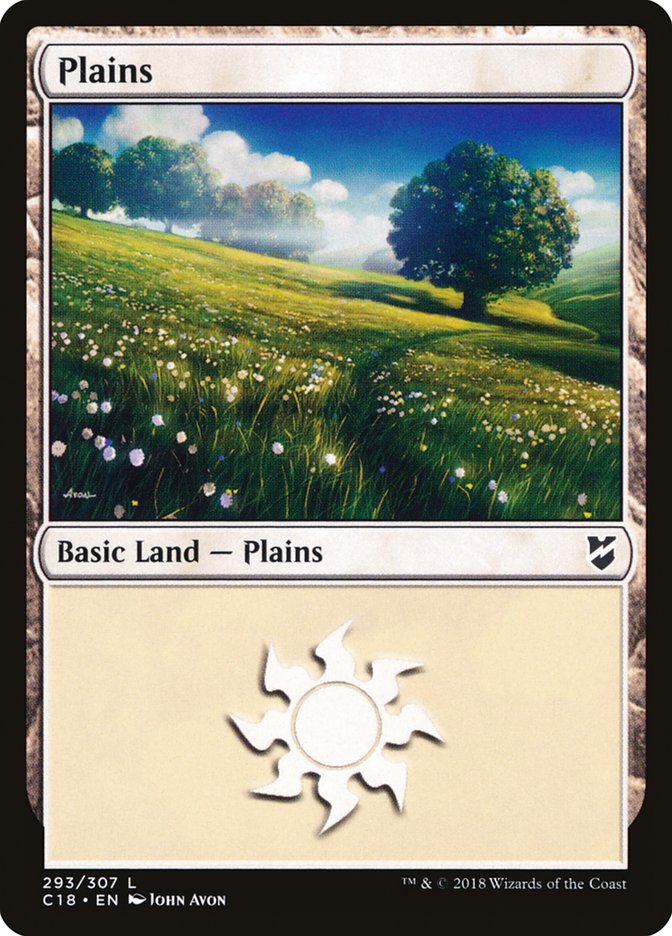 Plains (293) [Commander 2018] | Local Legends