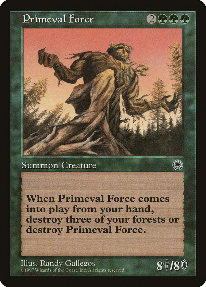 Primeval Force [Portal] | Golgari Games