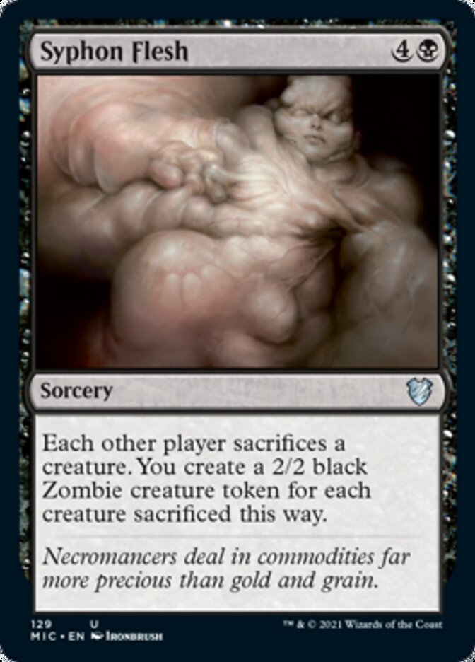 Syphon Flesh [Innistrad: Midnight Hunt Commander] | Local Legends