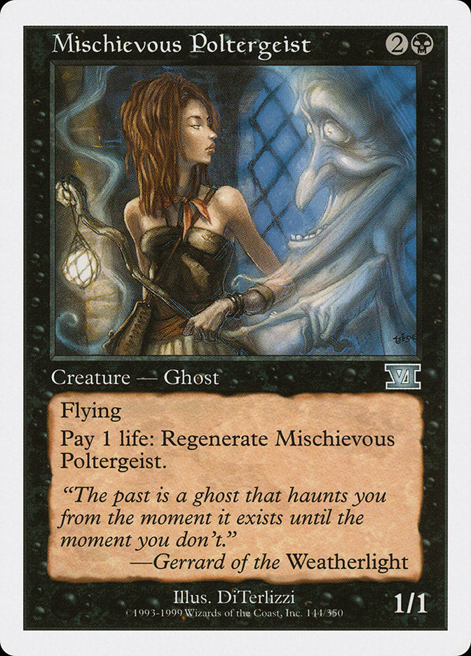 Mischievous Poltergeist [Classic Sixth Edition] | Golgari Games