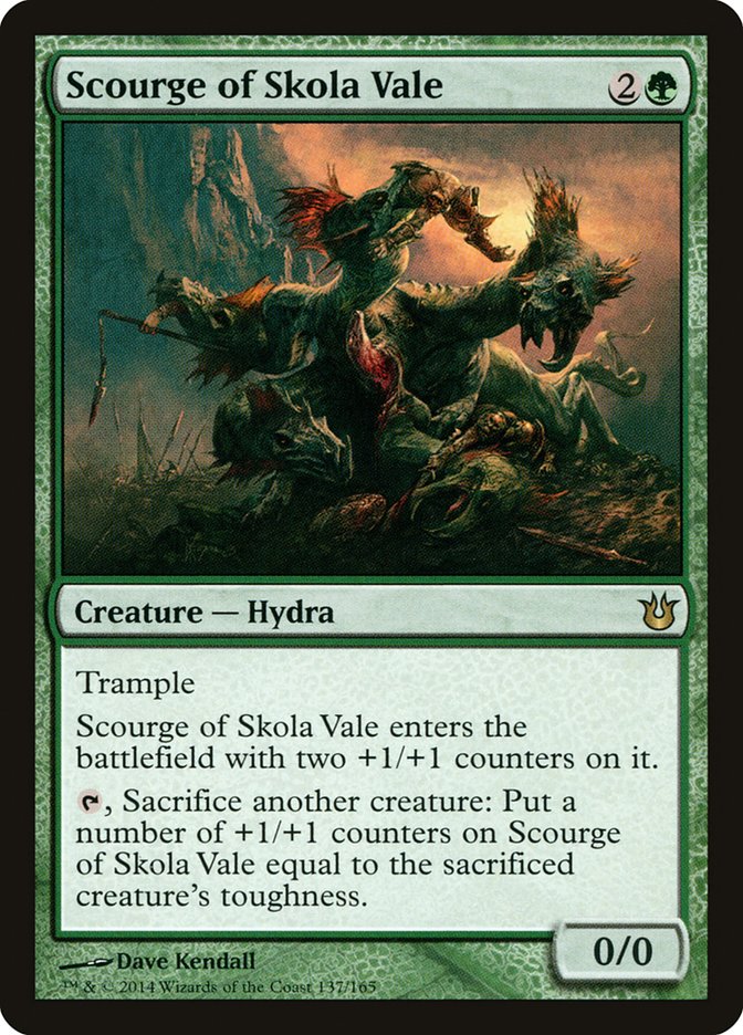 Scourge of Skola Vale [Born of the Gods] | Golgari Games