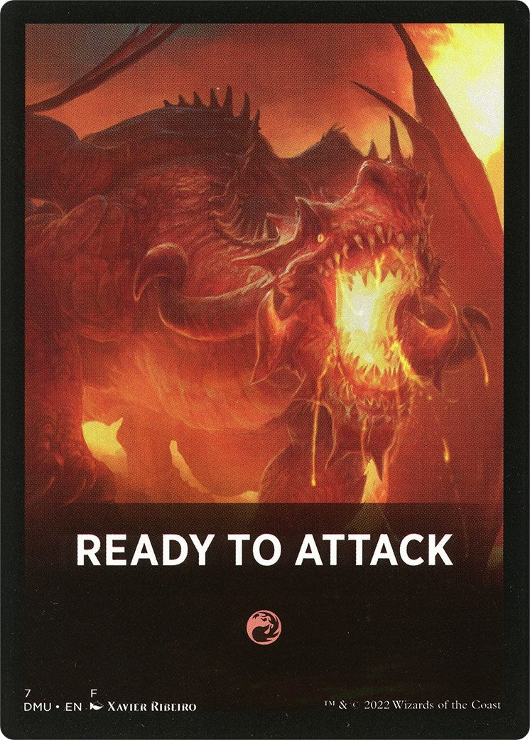 Ready to Attack Theme Card [Dominaria United Tokens] | Local Legends