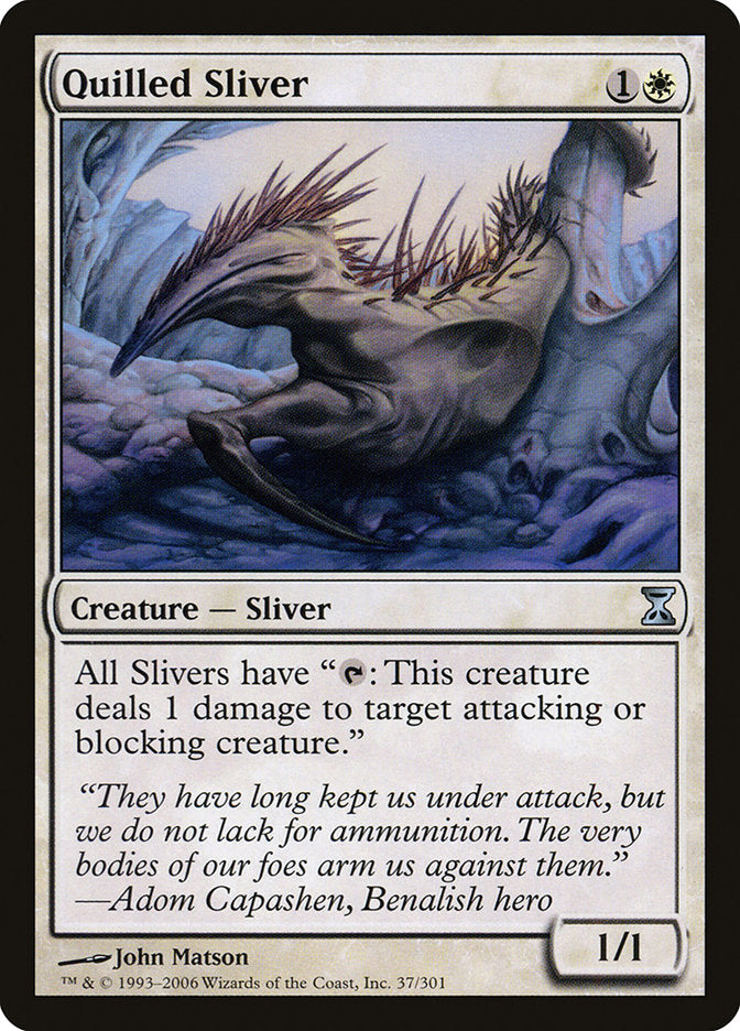 Quilled Sliver [Time Spiral] | Local Legends
