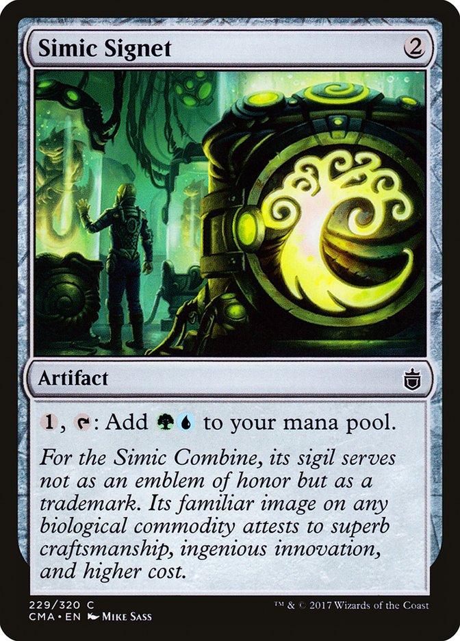 Simic Signet [Commander Anthology] | Golgari Games