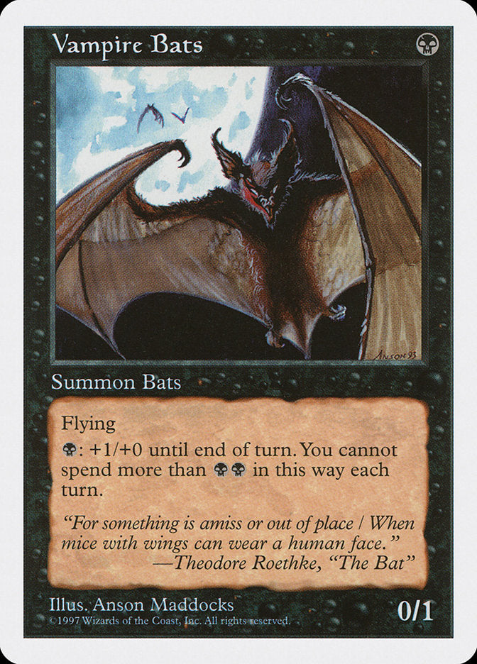 Vampire Bats [Fifth Edition] | Local Legends