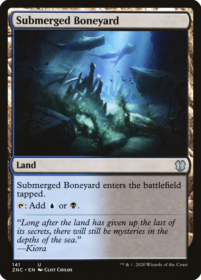 Submerged Boneyard [Zendikar Rising Commander] | Local Legends