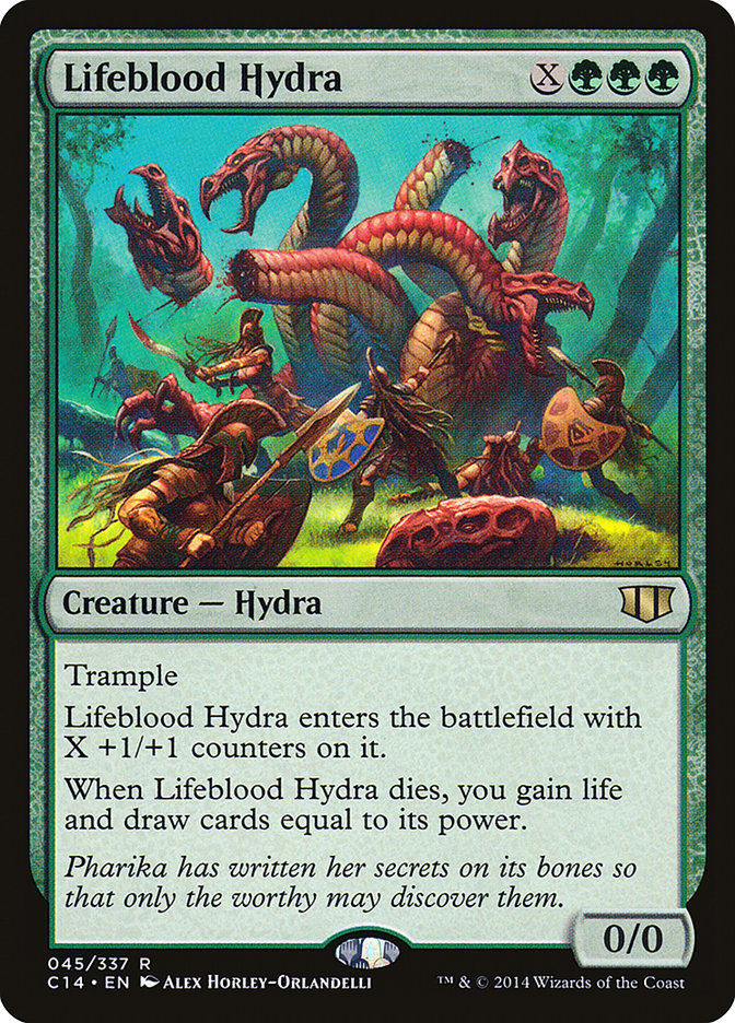 Lifeblood Hydra [Commander 2014] | Golgari Games