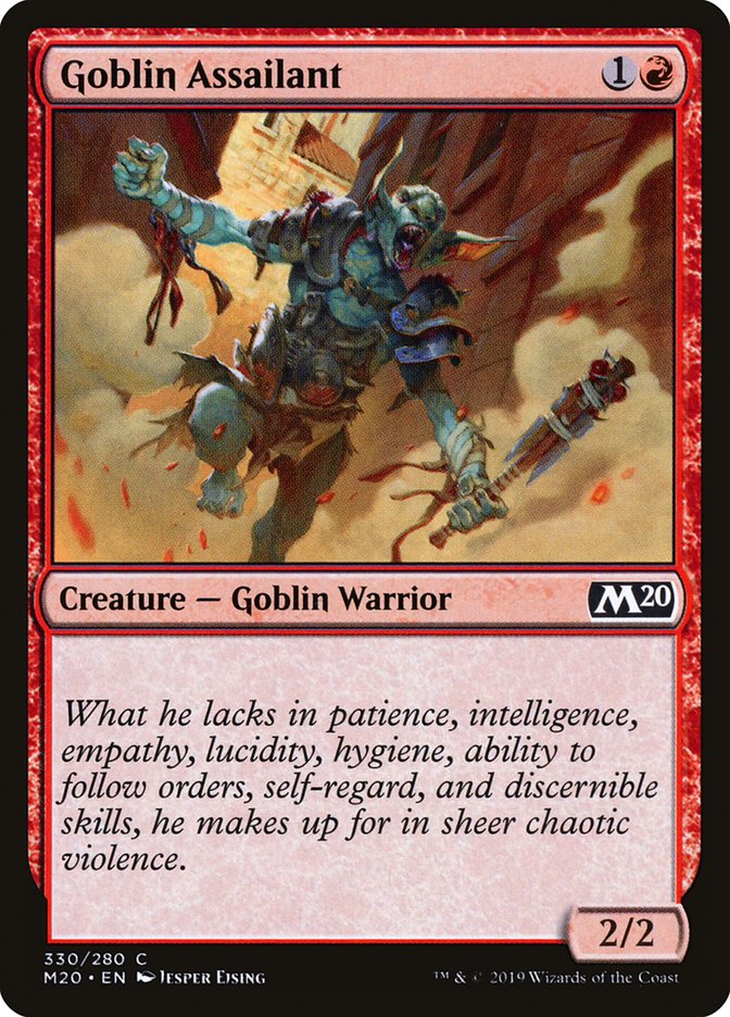 Goblin Assailant [Core Set 2020] | Local Legends