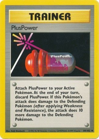 PlusPower (84/102) [Base Set Unlimited] | Golgari Games