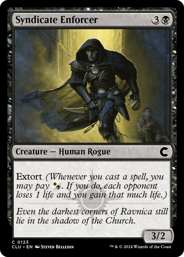Syndicate Enforcer [Ravnica: Clue Edition] | Local Legends