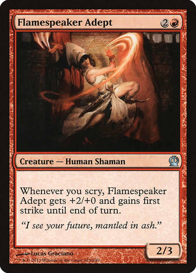 Flamespeaker Adept [Theros] | Local Legends