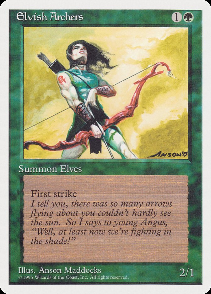 Elvish Archers [Rivals Quick Start Set] | Local Legends