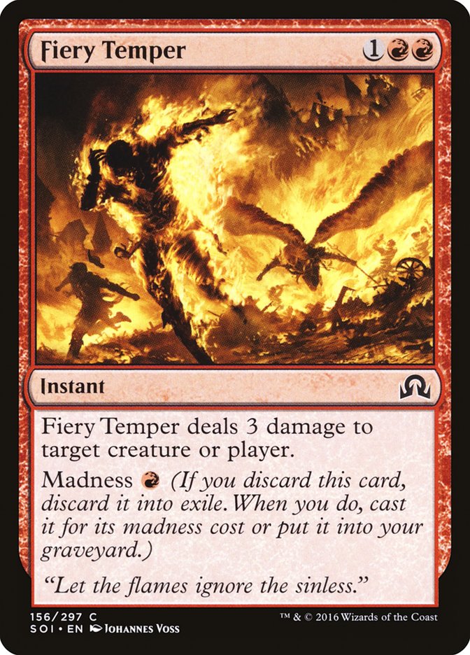 Fiery Temper [Shadows over Innistrad] | Local Legends