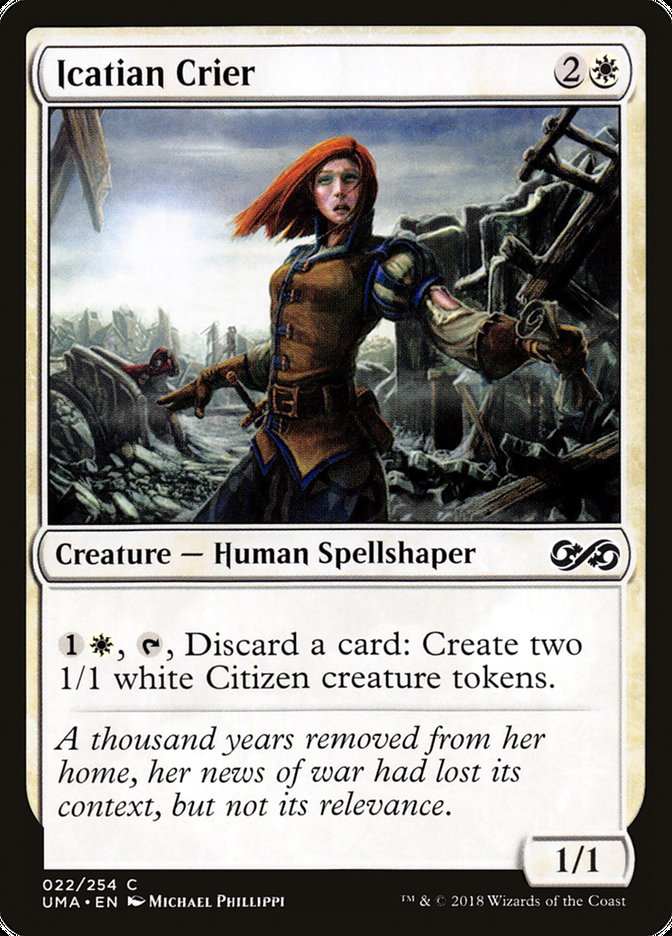 Icatian Crier [Ultimate Masters] | Local Legends