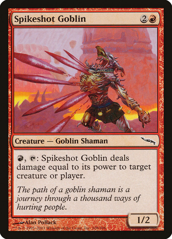 Spikeshot Goblin [Mirrodin] | Local Legends