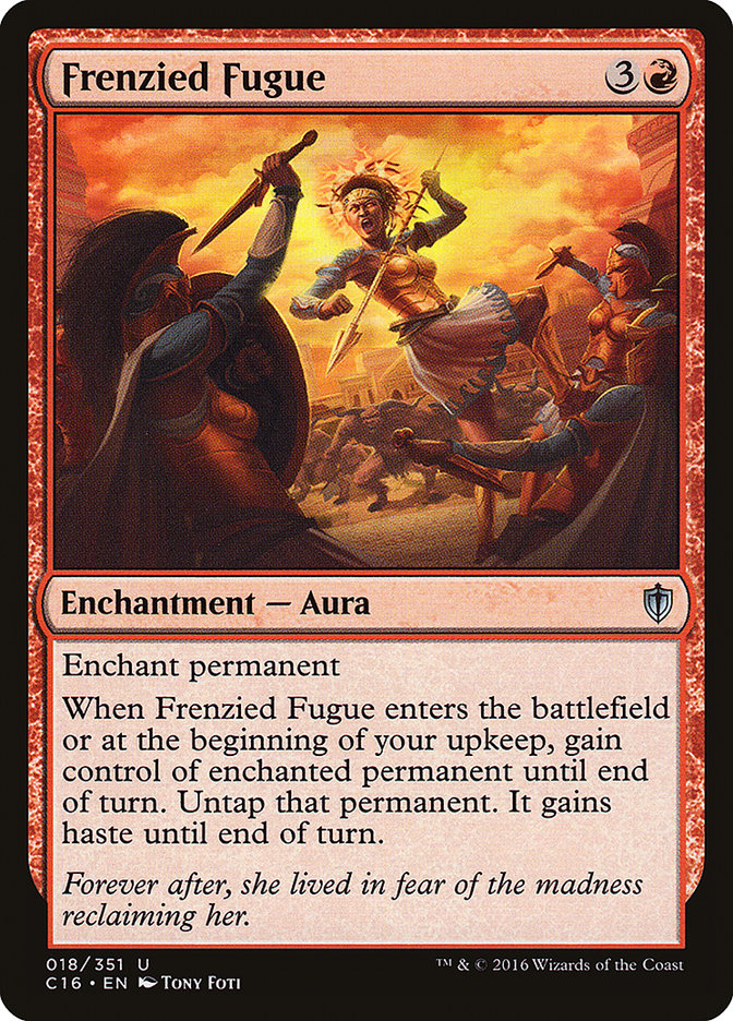 Frenzied Fugue [Commander 2016] | Local Legends