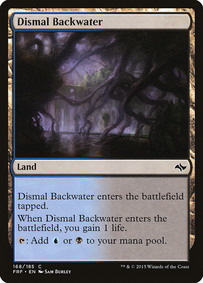 Dismal Backwater [Fate Reforged] | Golgari Games