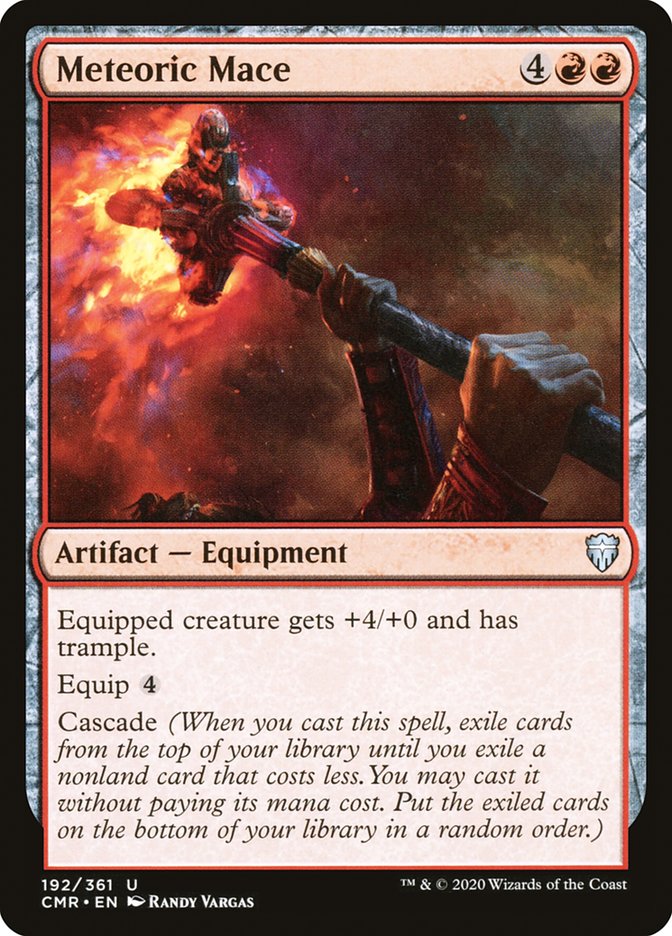 Meteoric Mace [Commander Legends] | Local Legends
