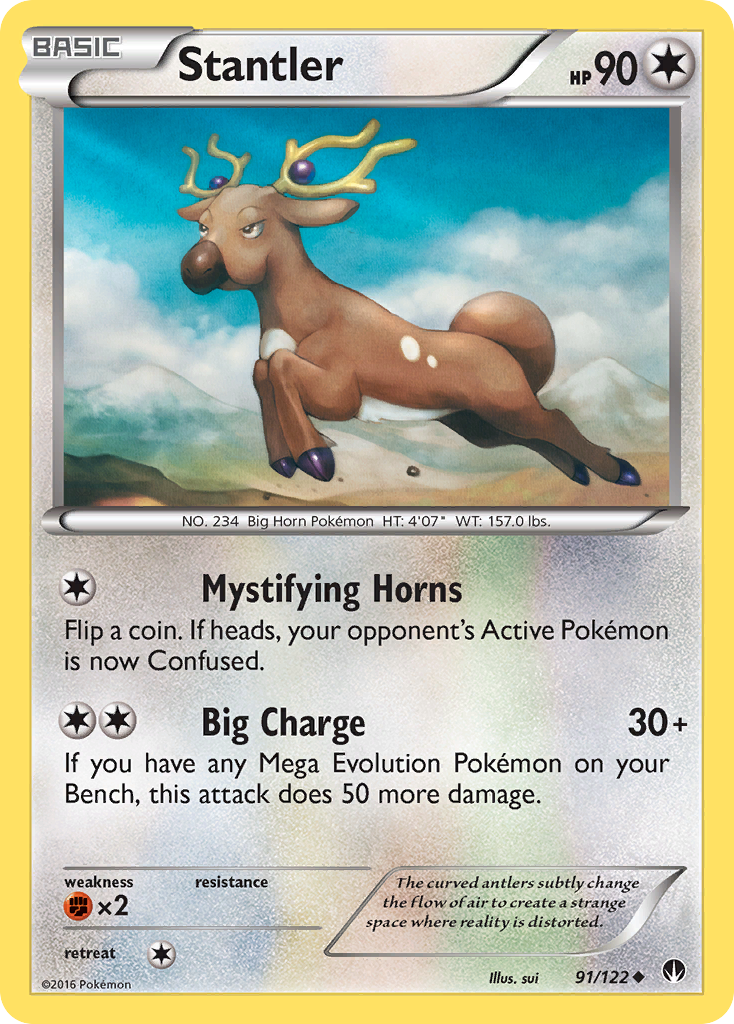 Stantler (91/122) [XY: BREAKpoint] | Golgari Games