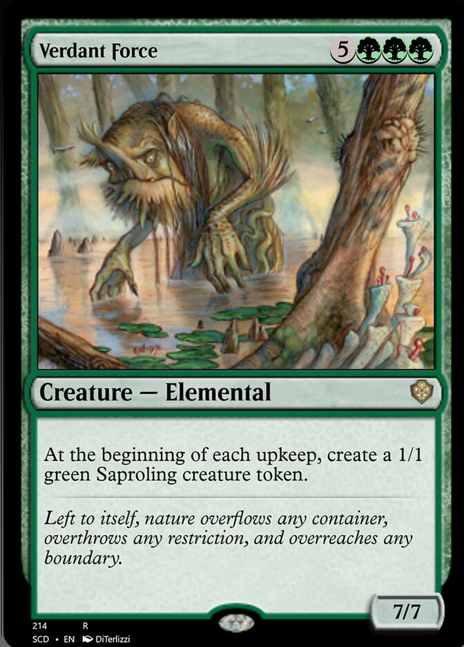 Verdant Force [Starter Commander Decks] | Golgari Games